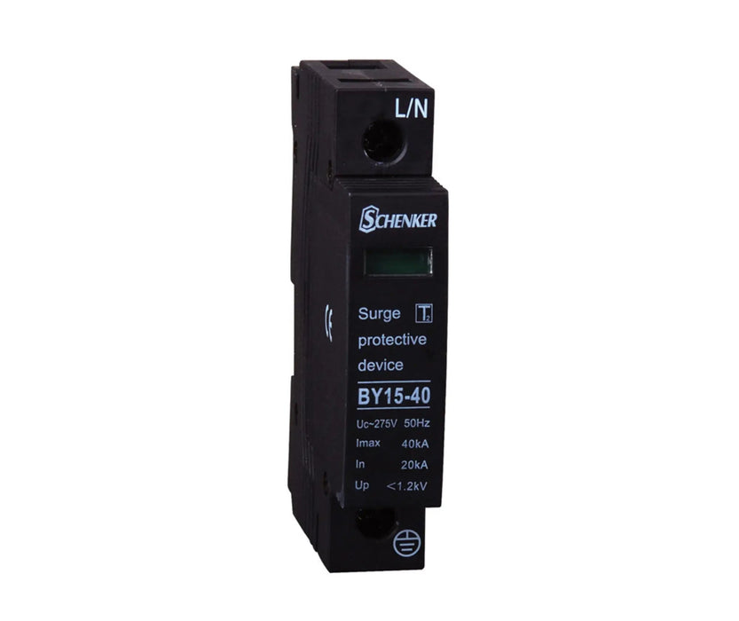 1 POLE MINI RAIL SURGE ARRESTORS - Schenker - Standard Lighting (Pty) Ltd