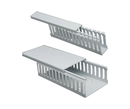 100X100MM NARROW SLOTTED TRUNKING - 2M LENGTH - MCE Electric - Standard Lighting