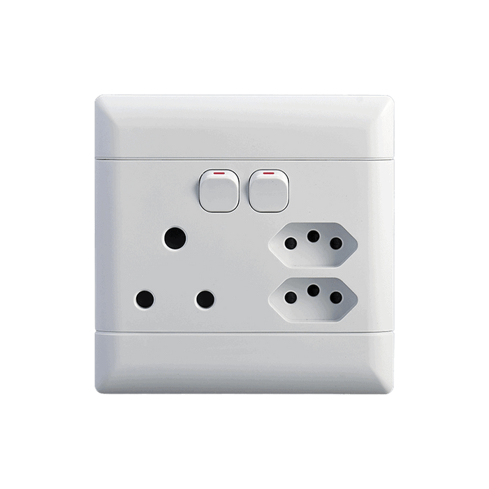 DOMESTIC 4X4 SINGLE SOCKET + RSA SOCKET - Standard Lighting (Pty) Ltd