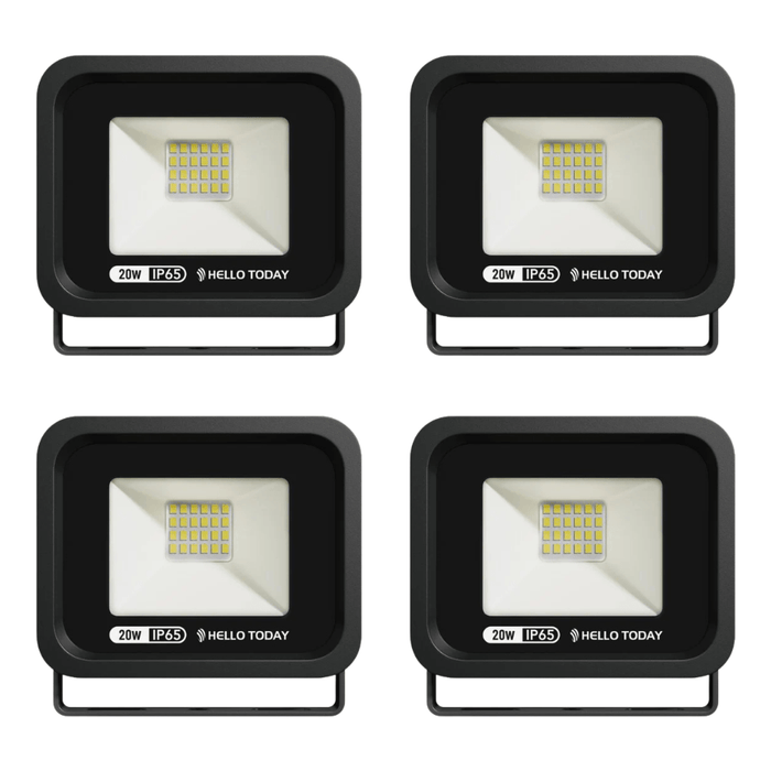 HELLO TODAY 20W FLOOD LIGHT - PACK OF 4 - HELLO TODAY - Standard Lighting (Pty) Ltd