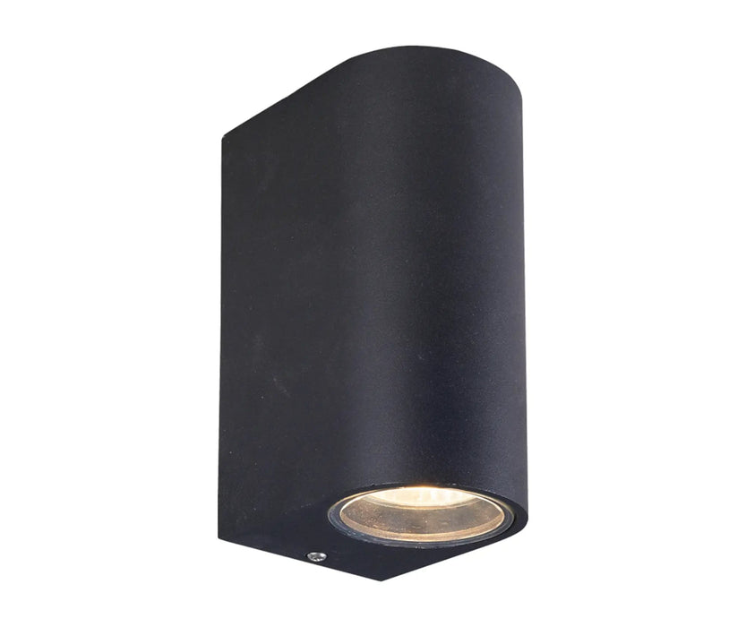 O - LITE BL91072 BLACK UP & DOWN FACING WALL LIGHT - O - Lite - Standard Lighting