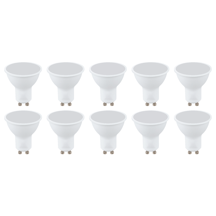 O - LITE GU10 5W LED LIGHT BULB 6500K COOL WHITE - PACK OF 10 - Standard Lighting (Pty) Ltd