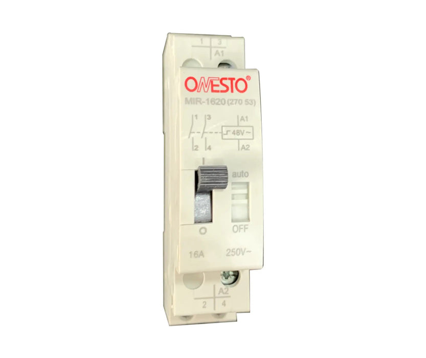 ONESTO 1 MODULE 16A 2NO STEP RELAY - Onesto - Standard Lighting