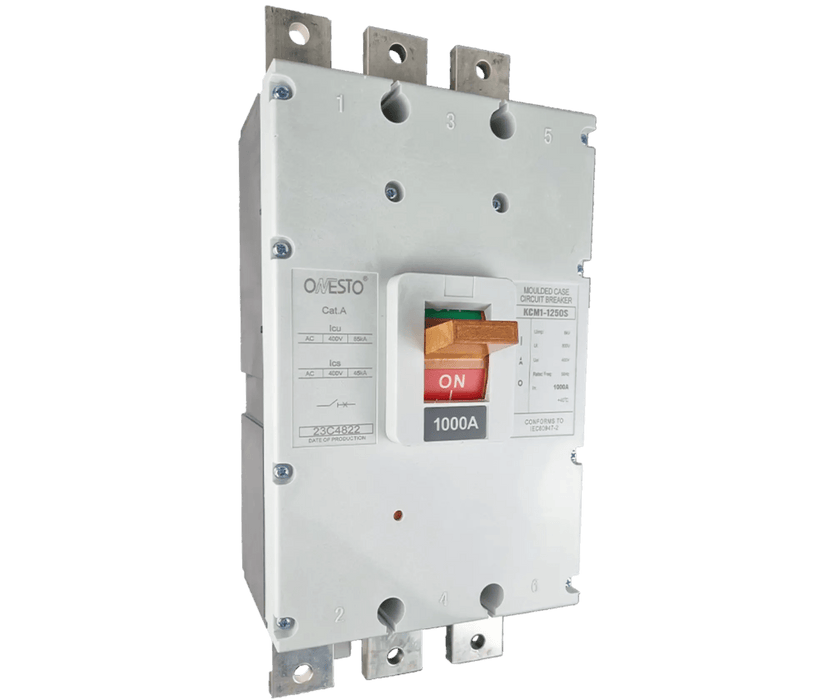 ONESTO KCM1 - 1250S - 1250 3 POLE 1250A MCCB - Onesto - Standard Lighting (Pty) Ltd
