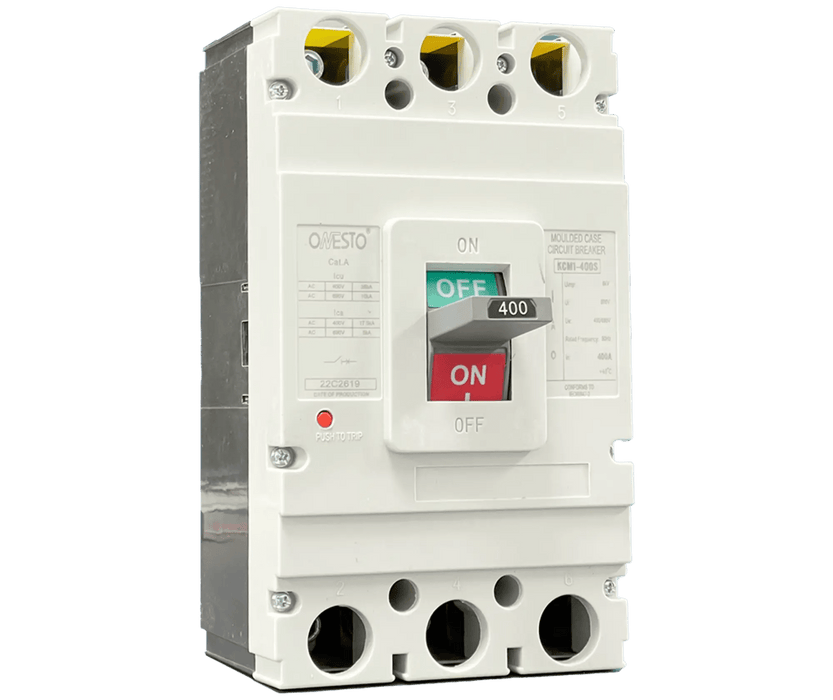 ONESTO KCM1 - 400S - 400 3 POLE 400A MCCB - Onesto - Standard Lighting (Pty) Ltd