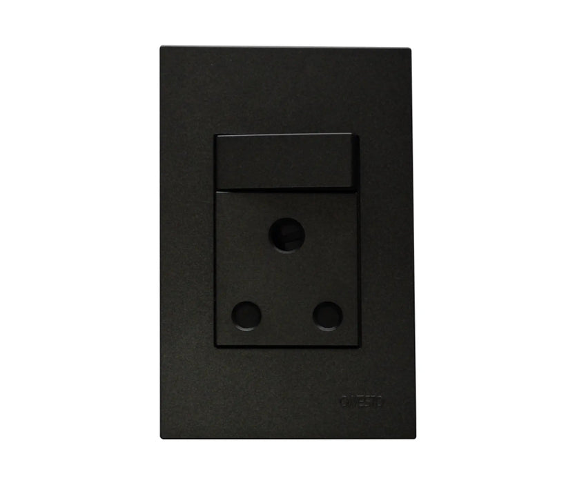 ONESTO MATRIX BK - MXP - 2001V 2X4 SINGLE SOCKET BLACK - Onesto - Standard Lighting