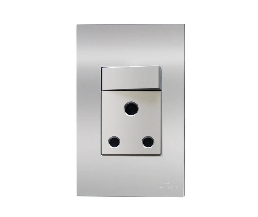 ONESTO MATRIX T - MXP - 2001V 2X4 SINGLE SOCKET TITANIUM - Onesto - Standard Lighting