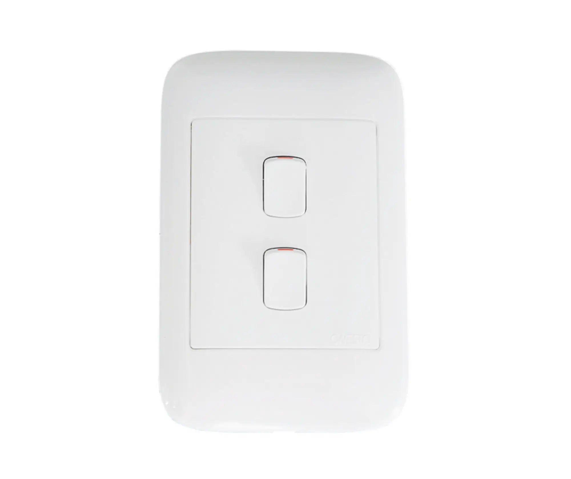 ONESTO ORACLE ON2022 2X4 2 LEVER 2 WAY SWITCH WHITE - Onesto - Standard Lighting (Pty) Ltd