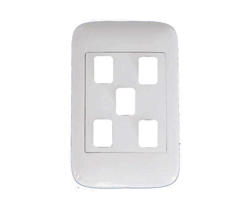 ONESTO ORACLE ON2051Y 2X4 5 LEVER YOKE & SURROUND - Onesto - Standard Lighting (Pty) Ltd
