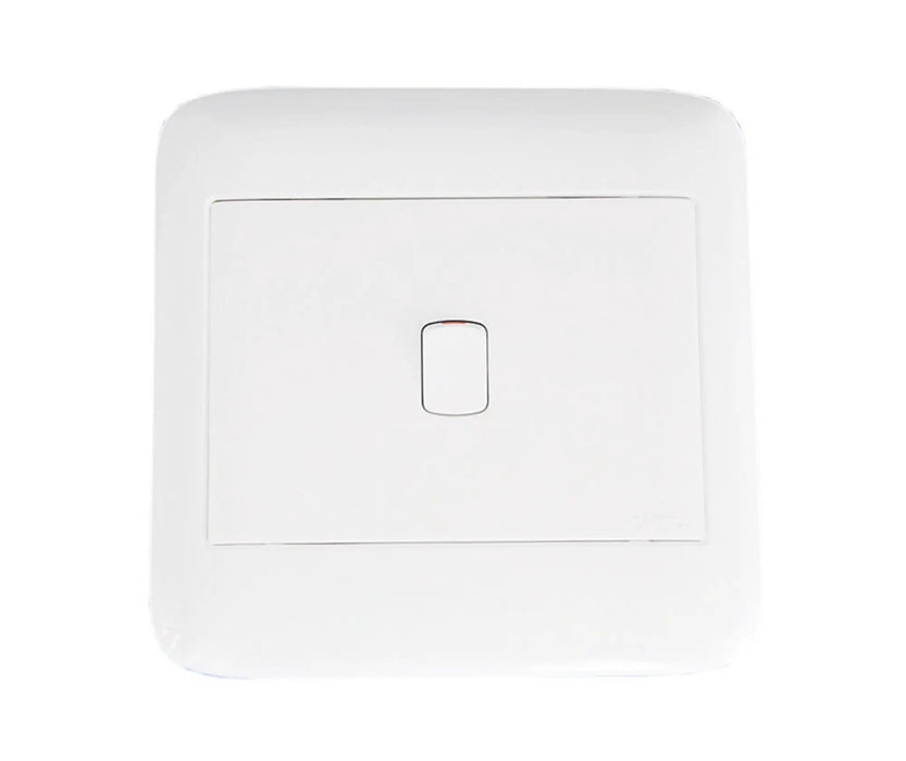 ONESTO ORACLE ON4012 4X4 1 LEVER 2 WAY SWITCH WHITE - Onesto - Standard Lighting (Pty) Ltd