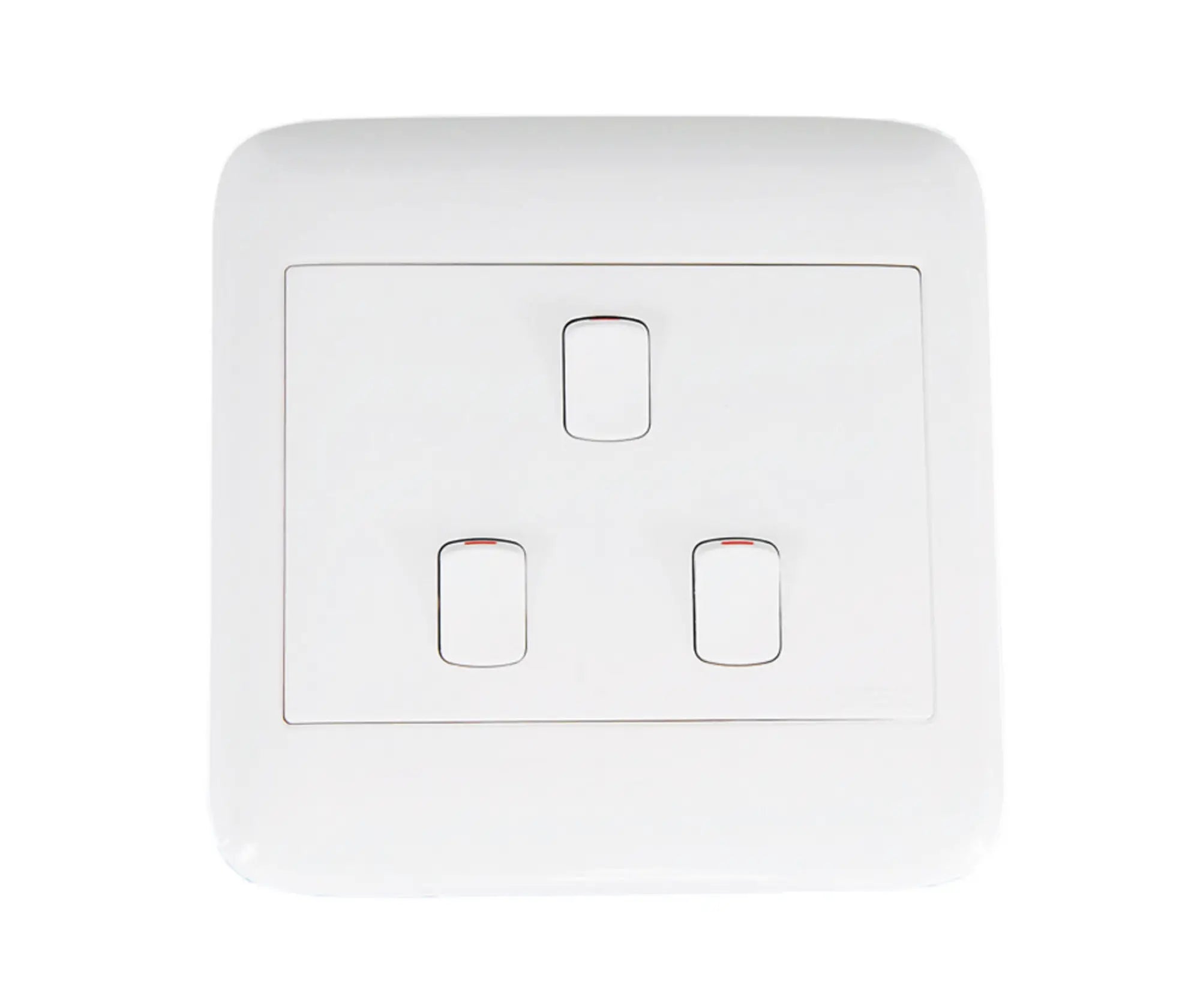 ONESTO ORACLE ON4032 4X4 3 LEVER 2 WAY SWITCH WHITE - Onesto - Standard Lighting (Pty) Ltd