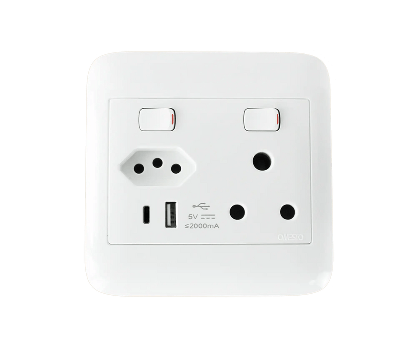 ONESTO ORACLE ONP4112AC 4X4 SA + SLIMLINE + USB C - Onesto - Standard Lighting (Pty) Ltd