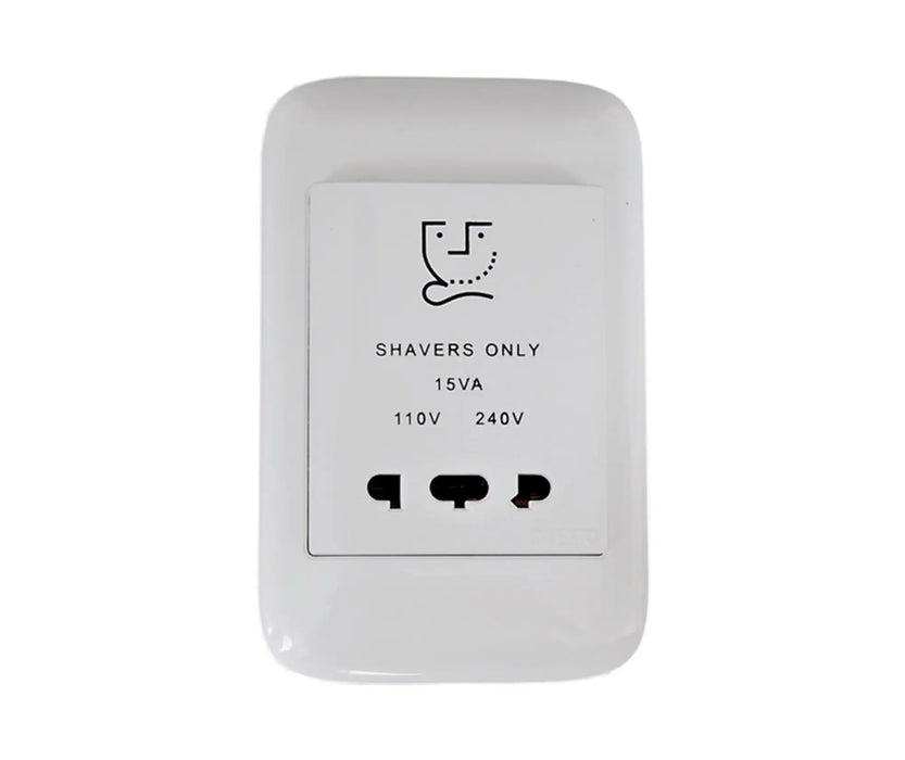 ONESTO ORACLE ONPS201 2X4 SHAVER SOCKET - Onesto - Standard Lighting (Pty) Ltd