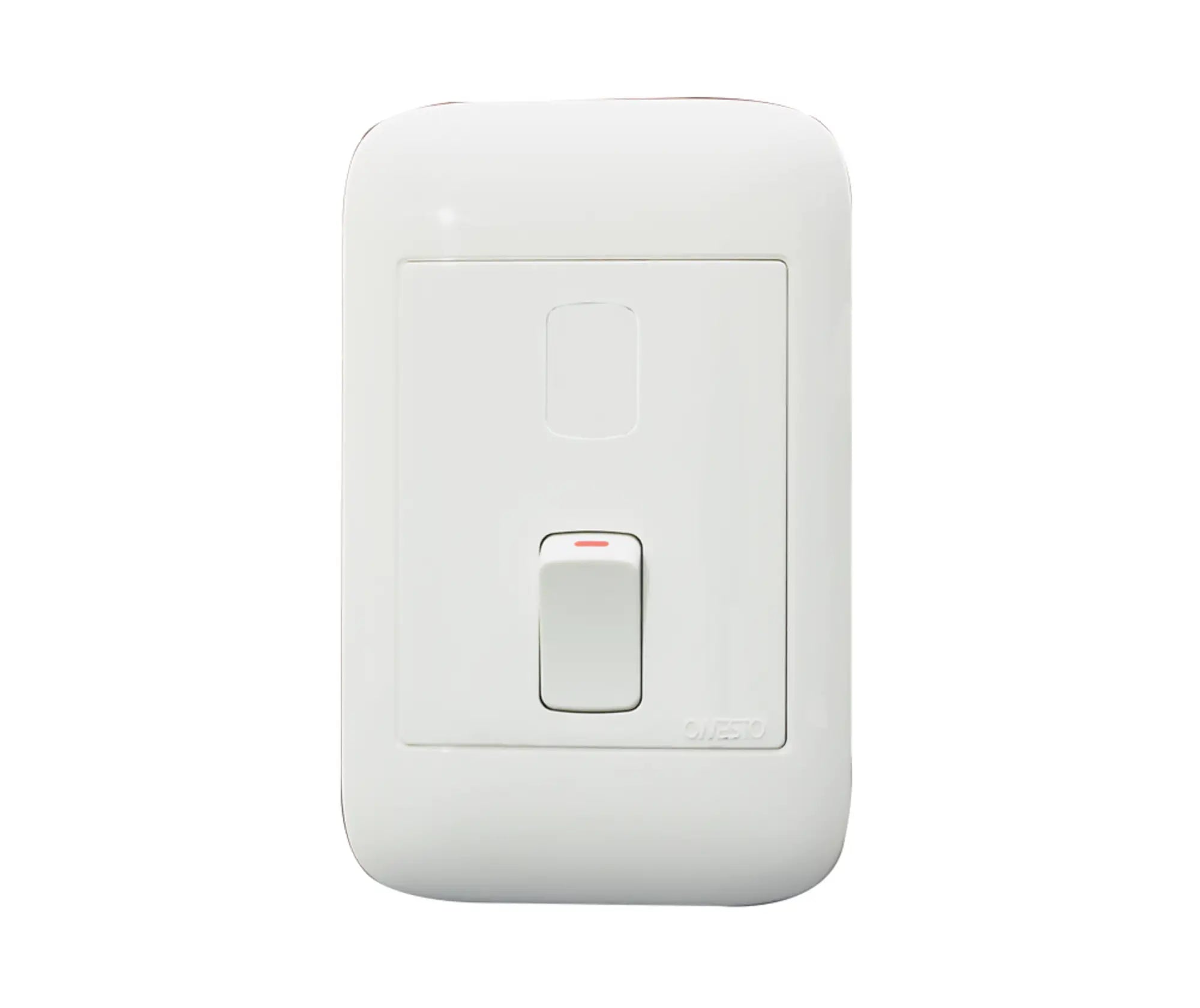 ONESTO ORACLE ONT2008 2X4 16A 1 LEVER INTERMEDIATE SWITCH - Onesto - Standard Lighting (Pty) Ltd