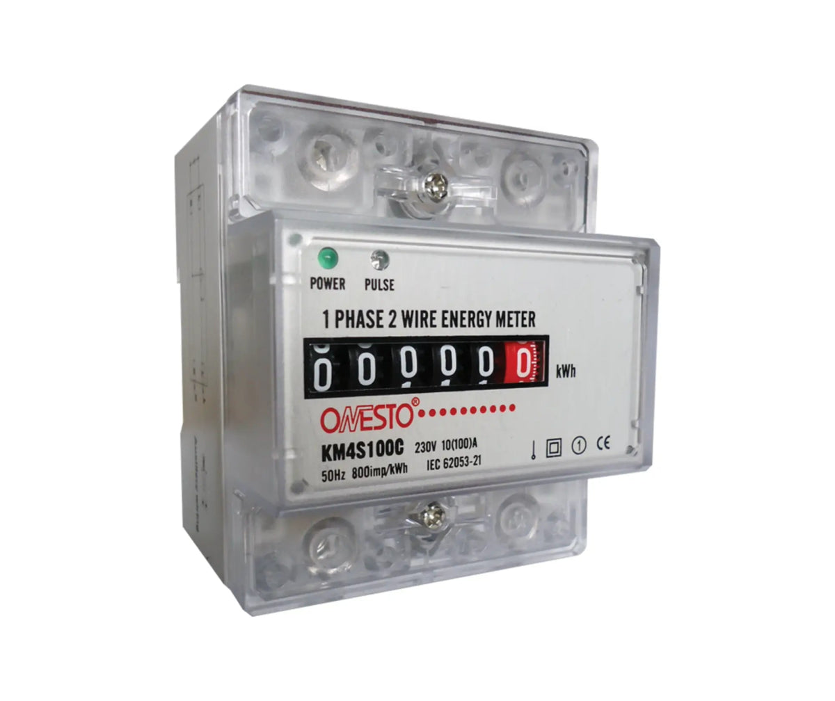 1 Phase kWH Meter - Counter Type - ONESTO - Standard Lighting