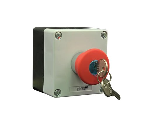 1 WAY PVC E/STOP KEY CONTROL STATION - Standard Lighting (Pty) Ltd