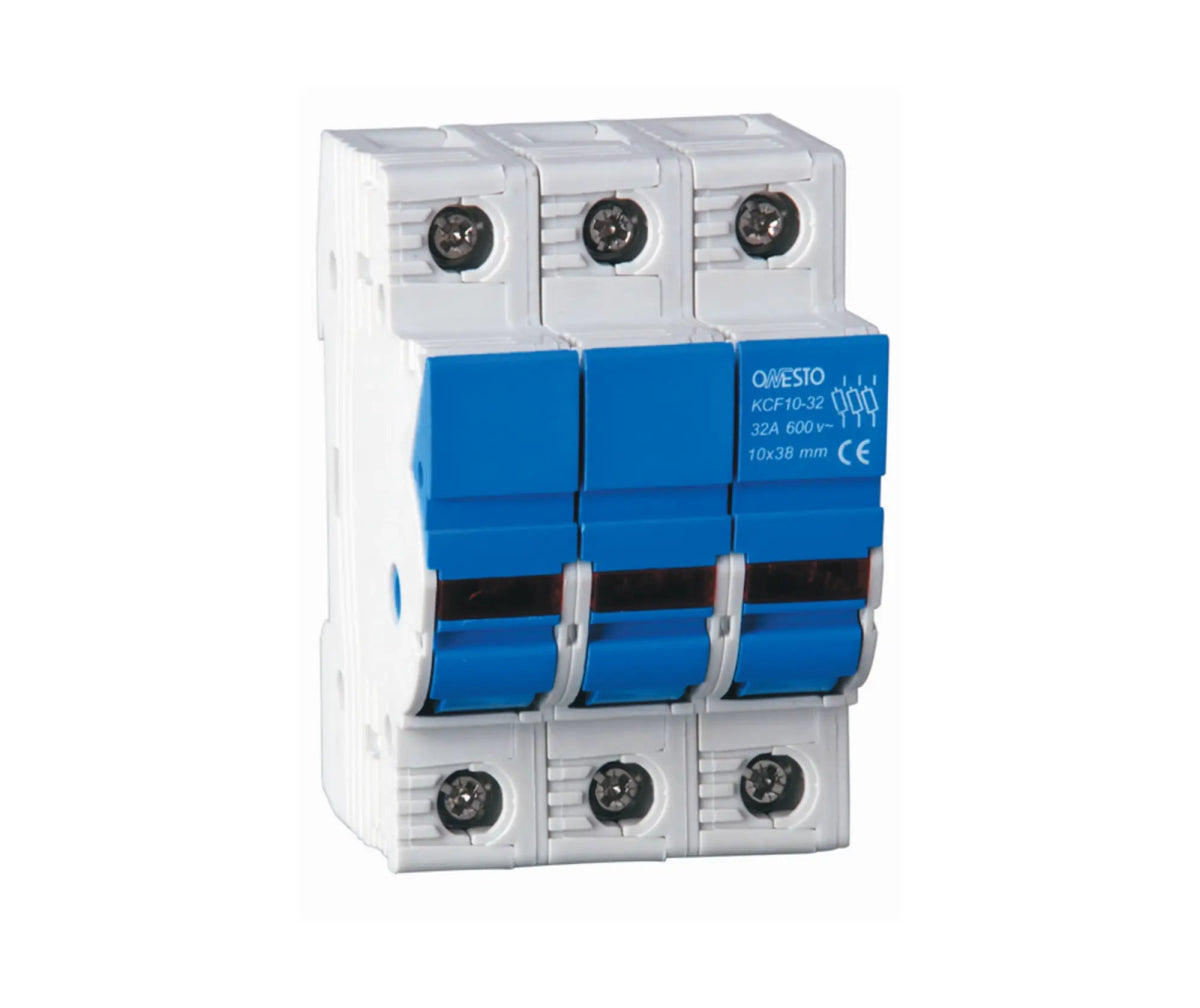10 x 38mm Din Rail Fuse Holder - ONESTO - Standard Lighting