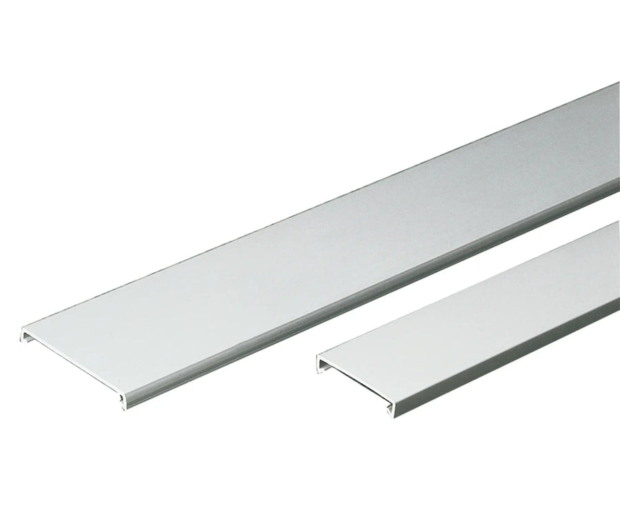 100MM SPARE COVER FOR SLOTTED TRUNKING - 2M LENGTH - Canalplast - Standard Lighting