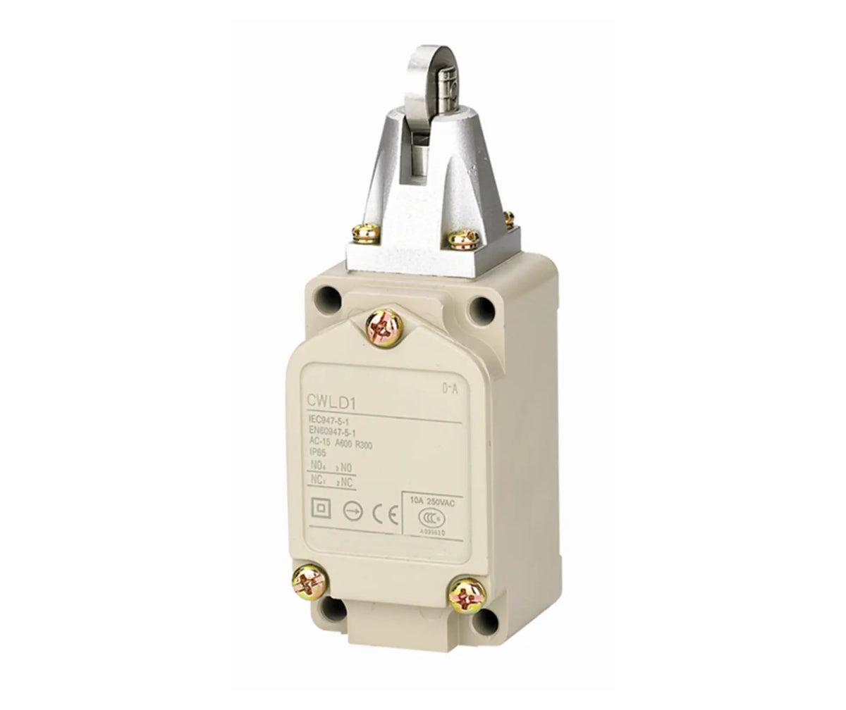 10A 40mm In - Line Roller Plunger Limit Switch - MCE ELECTRIC - Standard Lighting