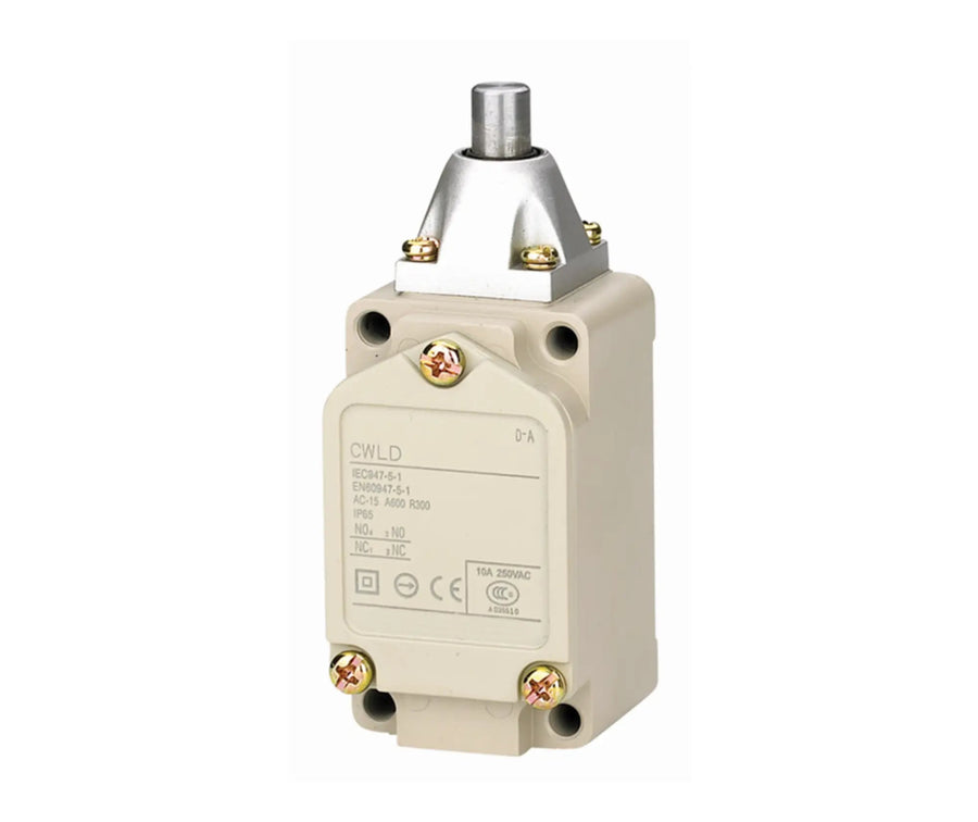 10A 40mm Plunger Limit Switch - MCE ELECTRIC - Standard Lighting