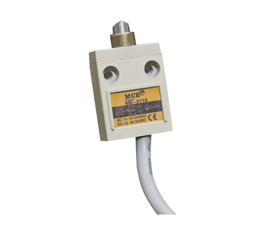 10A Pre - Wired Plunger With Chamfer Limit Switch - MCE ELECTRIC - Standard Lighting