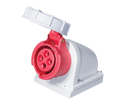 16A 3,4 & 5 PIN UNSWITCHED SOCKET OUTLETS SURFACE MOUNTING - IP44 & IP67 - Standard Lighting (Pty) Ltd
