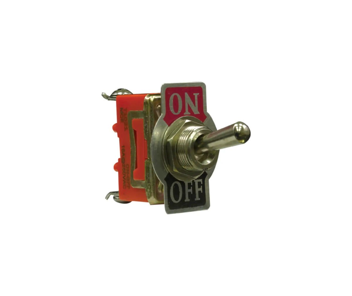 16A On/Off Single Pole Toggle Switch Spring Return - MCE ELECTRIC - Standard Lighting