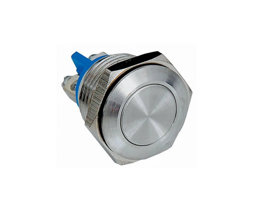 16MM FLAT HEAD STAINLESS STEEL PUSHBUTTON - Standard Lighting (Pty) Ltd