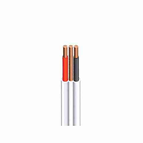 1MM WHITE FLAT TWIN & EARTH CABLE 100M ROLL - Standard Lighting (Pty) Ltd