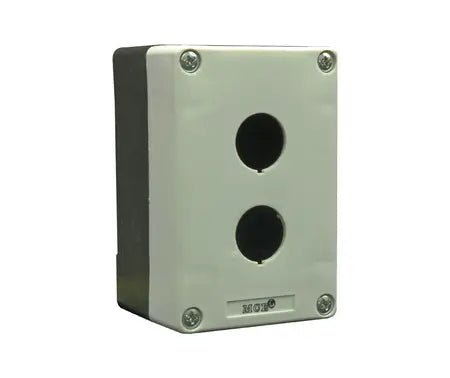 2 HOLE PVC CONTROL STATION - Standard Lighting (Pty) Ltd