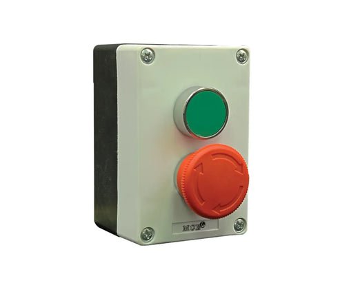 2 WAY PVC START & E/STOP LATCHING CONTROL STATION - Standard Lighting (Pty) Ltd