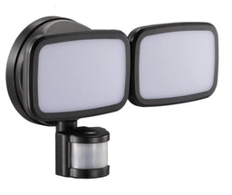 20W LED Infrared Sensor Security Black White IP65 - O - Lite - Standard Lighting (Pty) Ltd