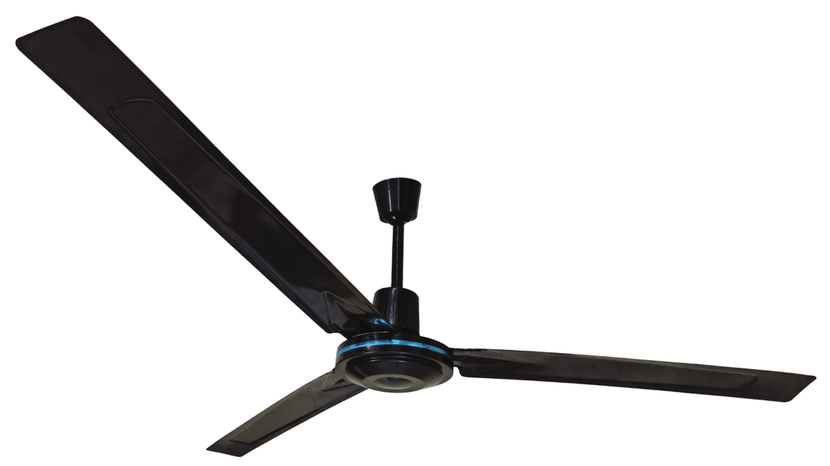 3 Blade Eco Ceiling Fan, Black - O - LITE - Standard Lighting