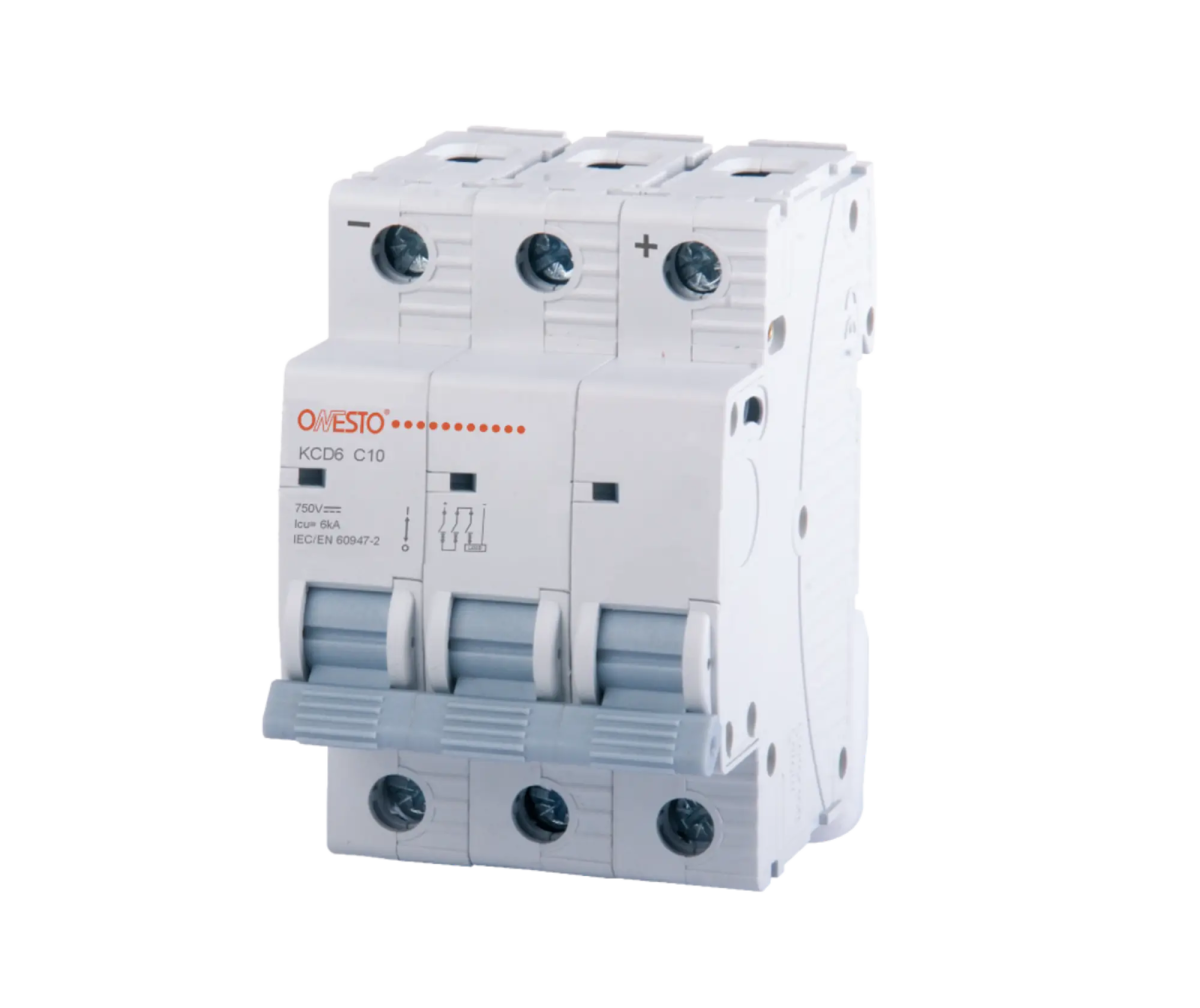 3 Pole 6kA DC Circuit Breaker - ONESTO - Standard Lighting