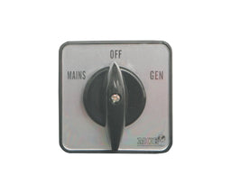 3 Pole Change Over Switch Panel Mount - MCE ELECTRIC - Standard Lighting