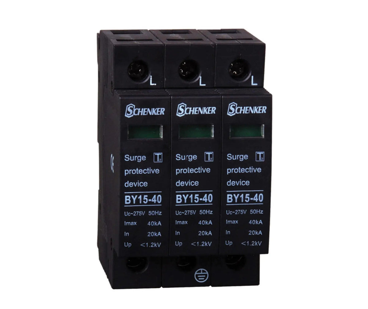 3 Pole Mini Rail Surge Arrestor - SCHENKER - Standard Lighting