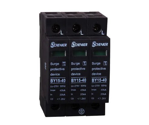 3 POLE MINI RAIL SURGE ARRESTORS - Standard Lighting (Pty) Ltd