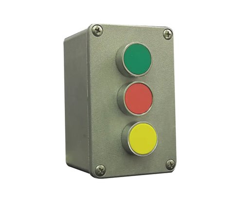 3 WAY ALUMINIUM CONTROL STATION - Standard Lighting (Pty) Ltd