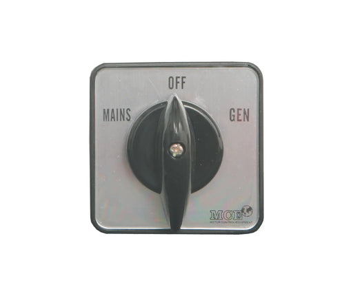 3P Change Over Switch Panel Mounting - MCE Electric - Standard Lighting (Pty) Ltd