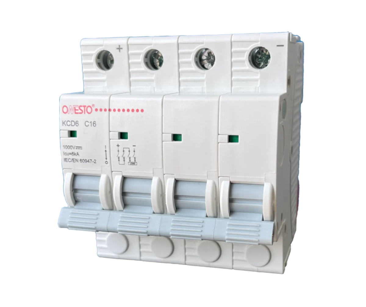 4 Pole 6kA DC Circuit Breaker - ONESTO - Standard Lighting