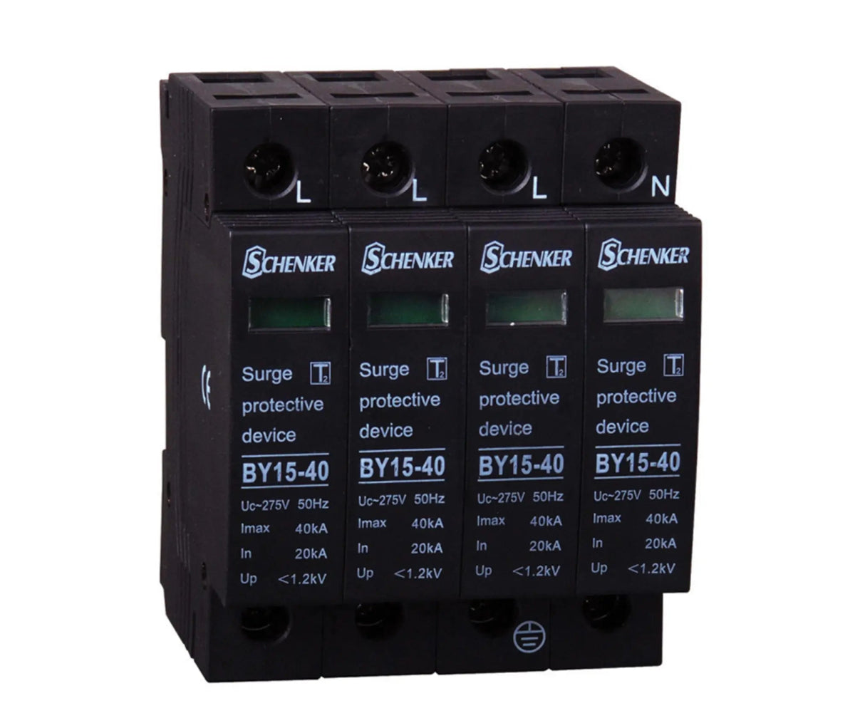 4 Pole Mini Rail Surge Arrestor - SCHENKER - Standard Lighting