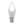 5W Daylight B22 LED Candle Globe - ILLUMIN8 - Standard Lighting