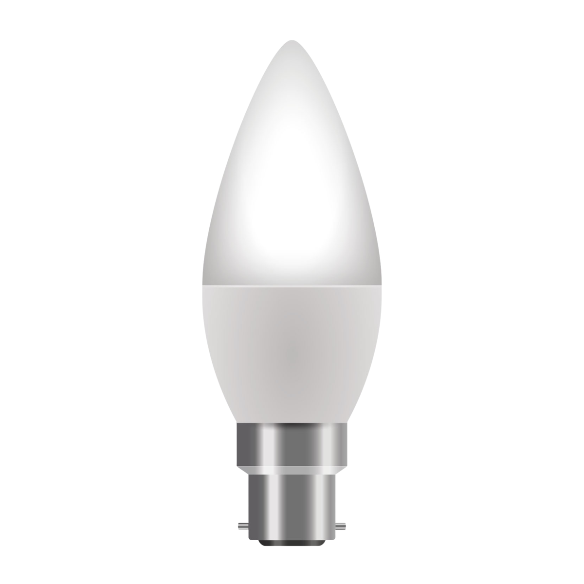 5W Daylight B22 LED Candle Globe - ILLUMIN8 - Standard Lighting