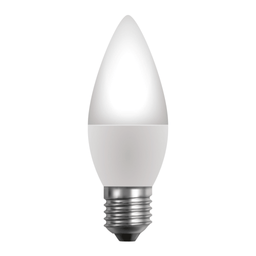 5W Daylight E27 LED Candle Globe - ILLUMIN8 - Standard Lighting
