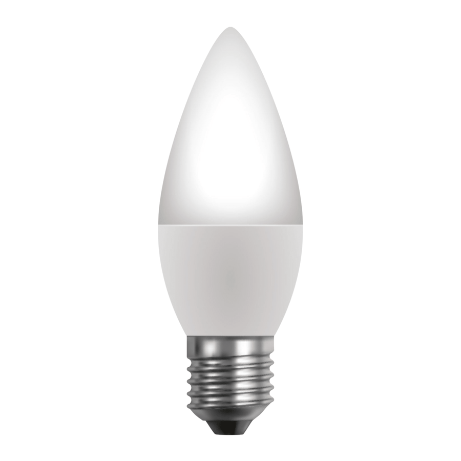 5W Daylight E27 LED Candle Globe - ILLUMIN8 - Standard Lighting