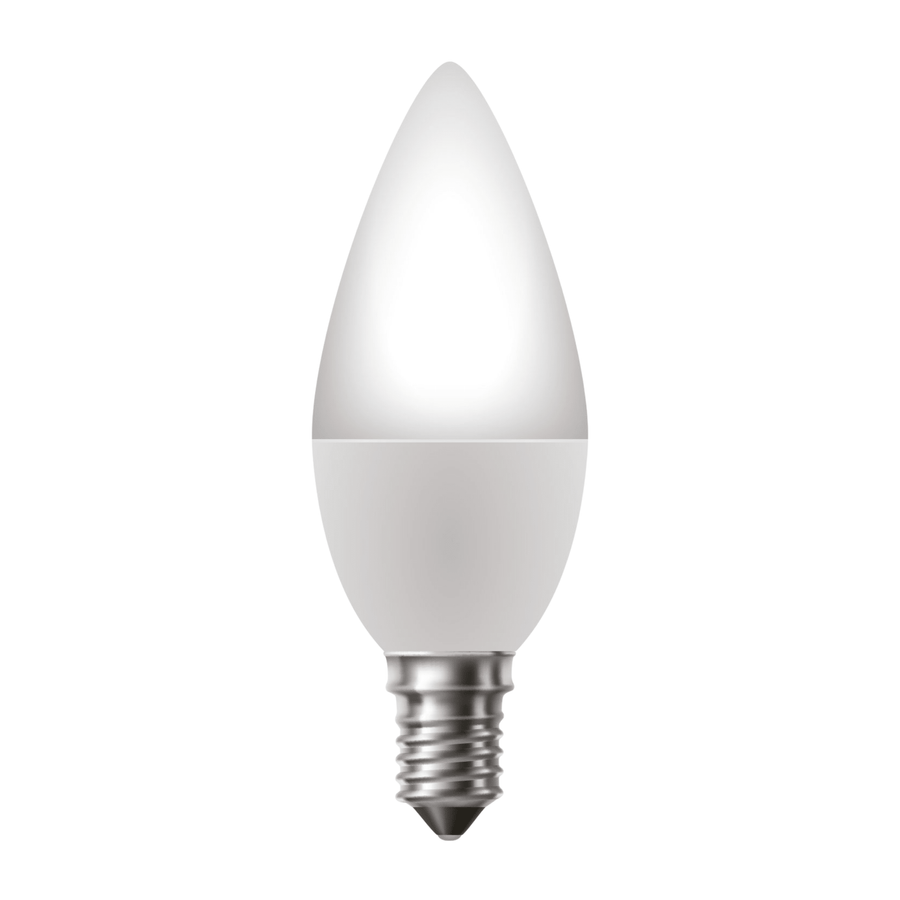 5W Warm White E14 LED Candle Globe - ILLUMIN8 - Standard Lighting