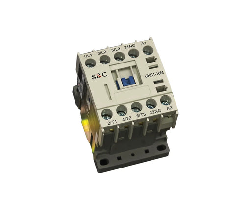 6 - 16A AC MINI MAGNETIC CONTACTORS 3 POLE - 1NO OR 1NC AUXILARY - MCE Electric - Standard Lighting (Pty) Ltd