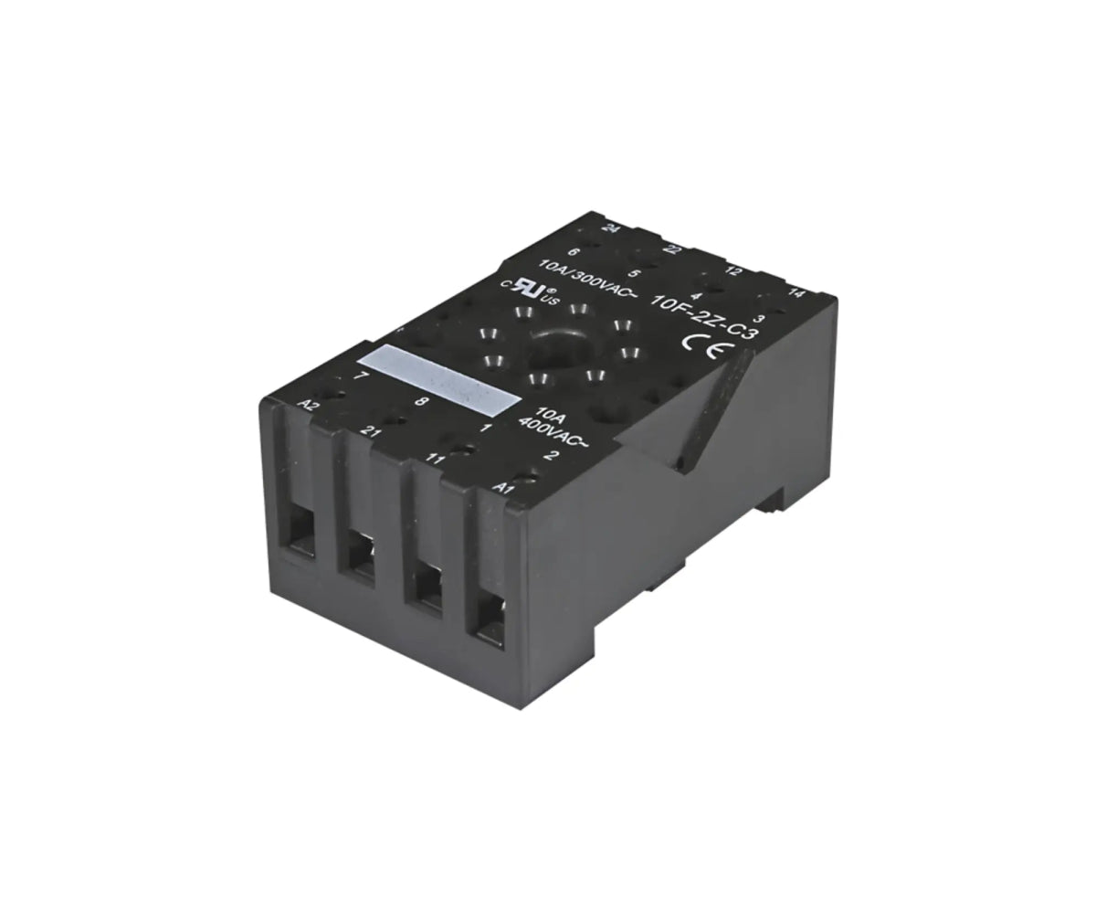 8 Pin Relay Base For JQX - 10F - 2 - MCE ELECTRIC - Standard Lighting