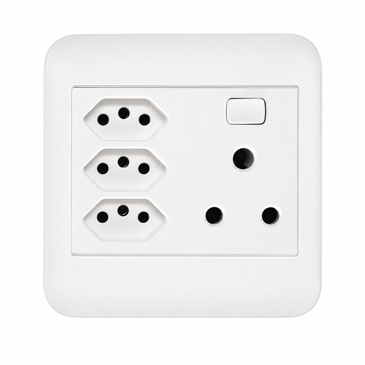 Oracle 4x4 Single Socket With 3 ZA Sockets