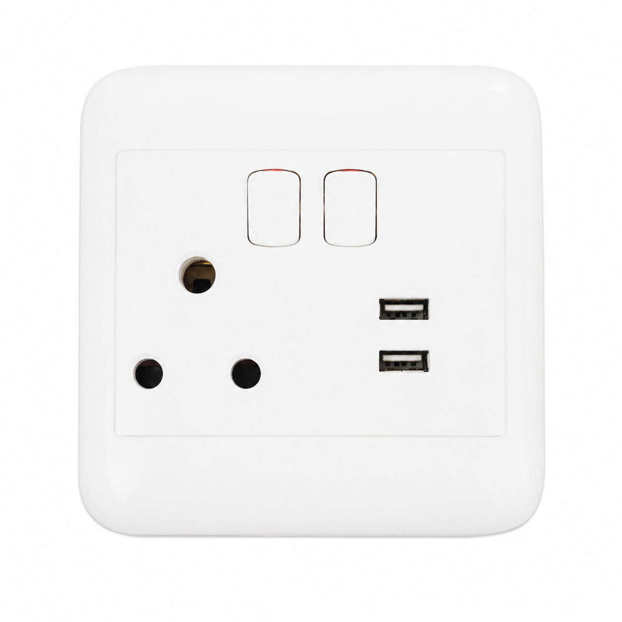 Oracle 4x4 Single Socket With 2 USB Charging Ports